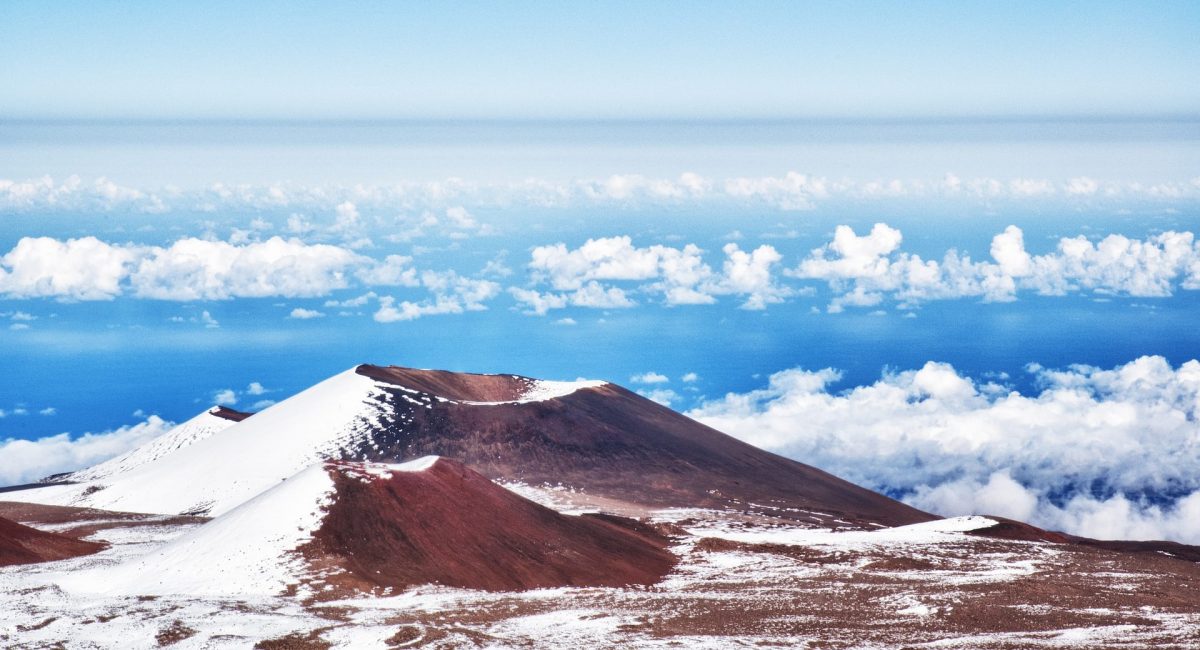 Mauna Kea Summit Snow